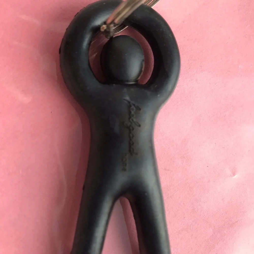 Keychain in the shape of a human
